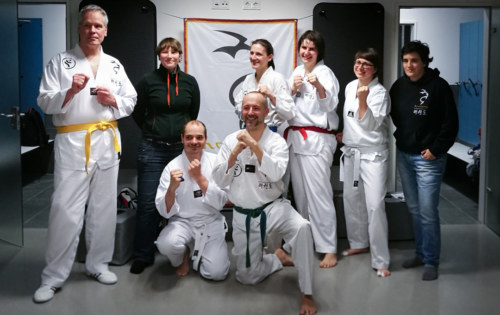 Taekwondo: neue Gürtelfarben bei den Horangis