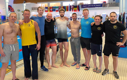 Mit unseren Schwimmern: Multisportturnier in Frankfurt