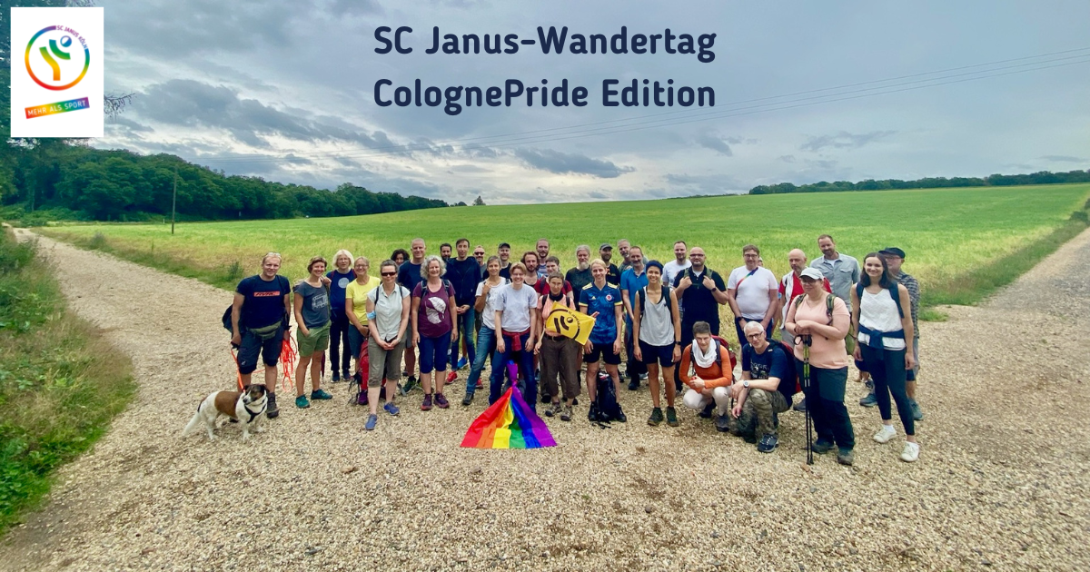 SC Janus Wandertag ColognePride-Edition