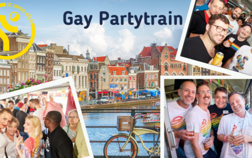 Gay Partytrain zum Canal-Pride nach Amsterdam inkl. Rabatt für Janus-Mitglieder