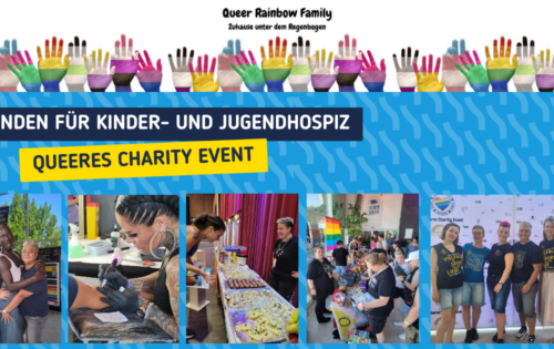 Queeres Charity Event – Spenden für Kinder- und Jugendhospiz Regenbogenland
