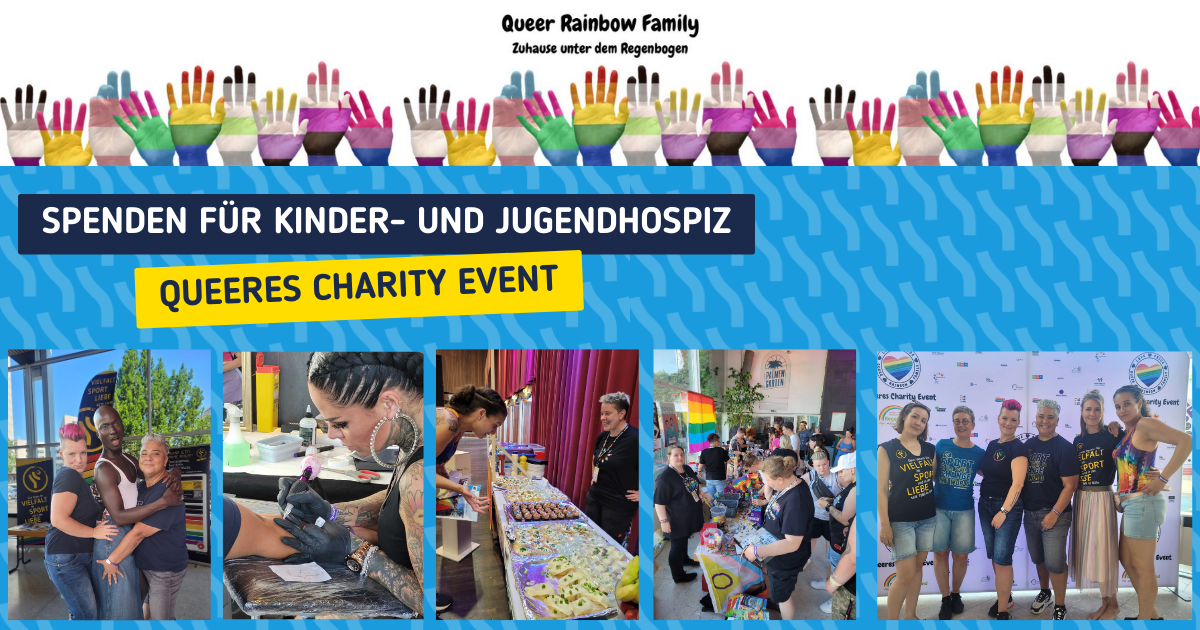 Queeres Charity Event – Spenden für Kinder- und Jugendhospiz Regenbogenland