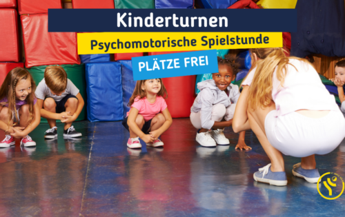 Kinderturnen / psychomotorische Spielstunde ab 11. August