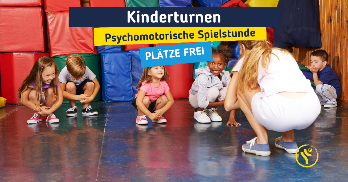 Kinderturnen / psychomotorische Spielstunde ab 11. August