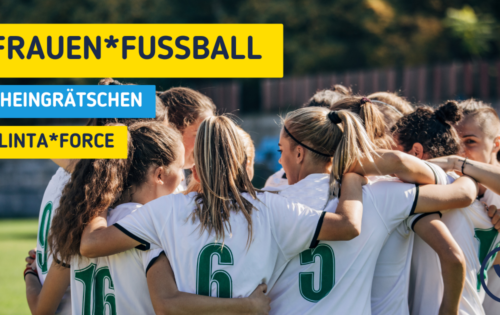 Kicken ohne Klischees – Werde Teil unserer FLINTA-Teams