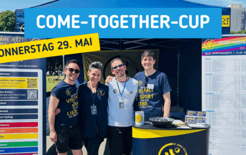 COME-TOGETHER-CUP – wir sind dabei!