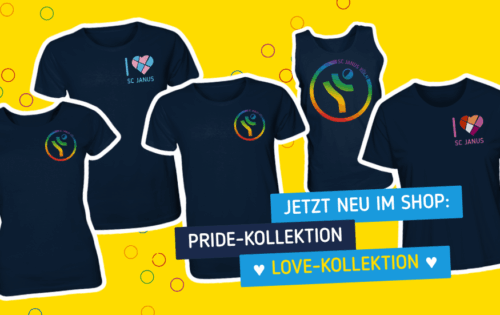 Stolz in deinem Janus-Pride-Outfit!