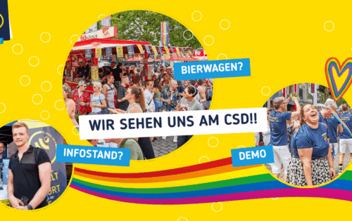 Wir sehen uns am CSD!