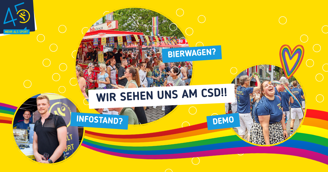 Wir sehen uns am CSD!