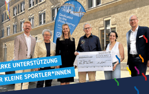 Starke Unterstützung für kleine Sportler*innen
