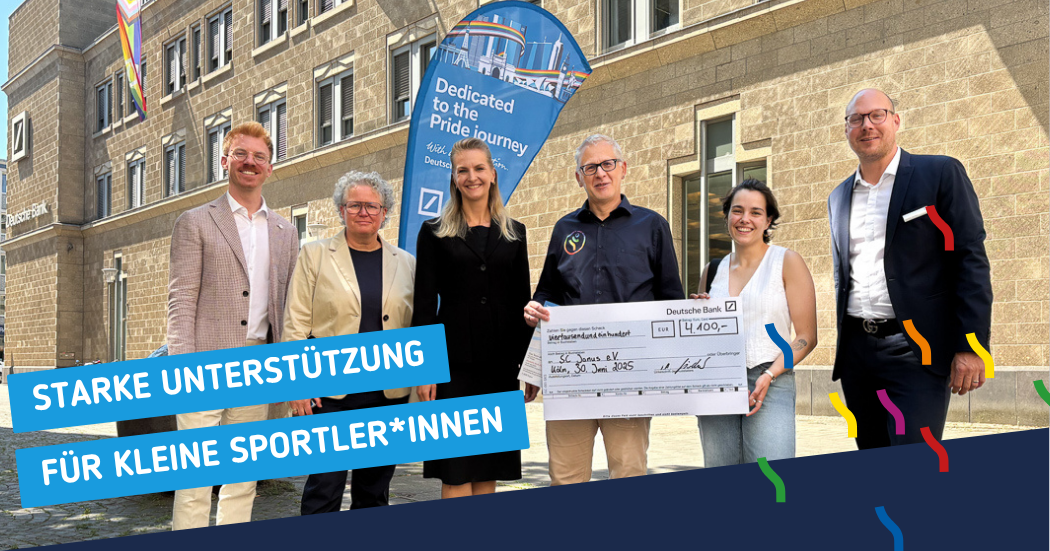 Starke Unterstützung für kleine Sportler*innen