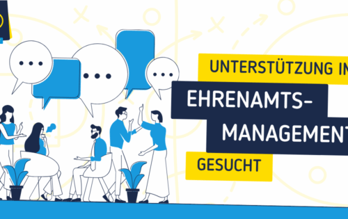 Unterstützung im Ehrenamtsmanagement gesucht!