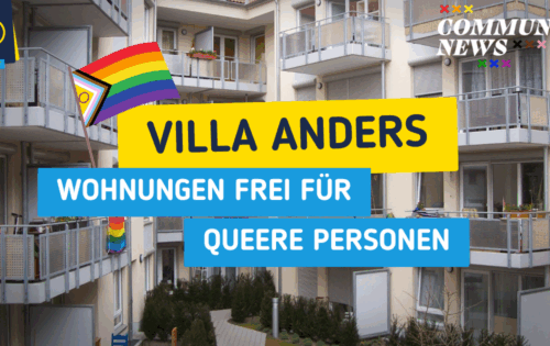 Freie Wohnungen für queere Personen in der Villa Anders